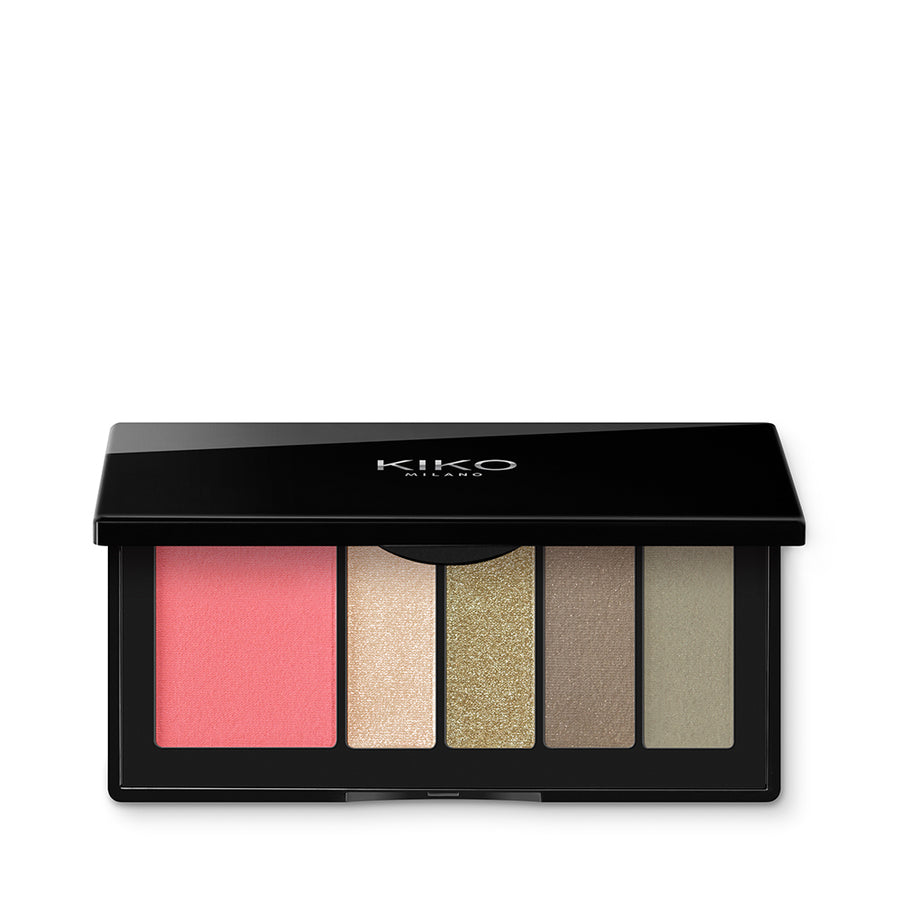 Smart Eyes And Cheeks Palette (Blusher + Eyeshadow) - Shade 02