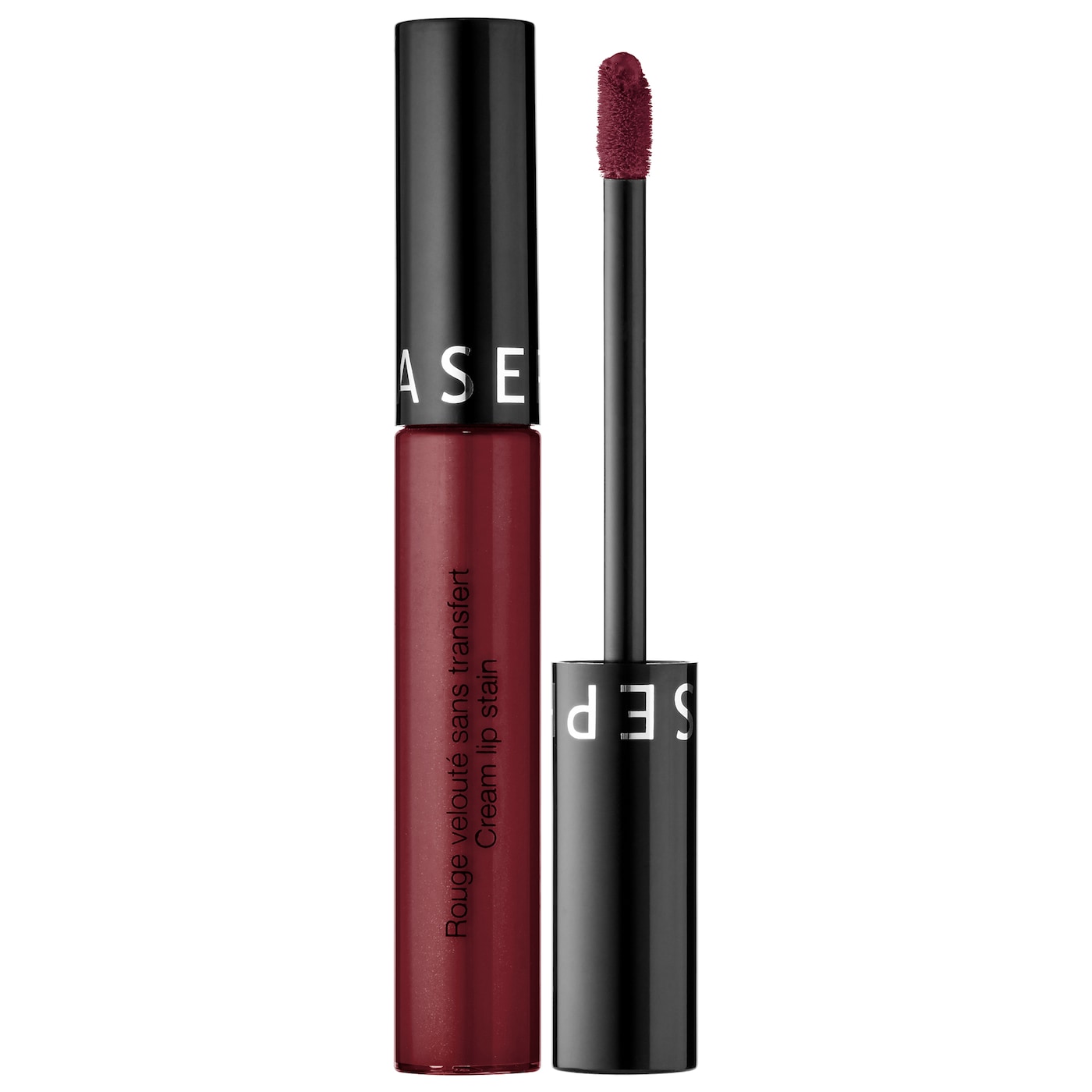 Cream Lip Stains In 14 Blackberry Sorbet (Dark Berry) - Full Size